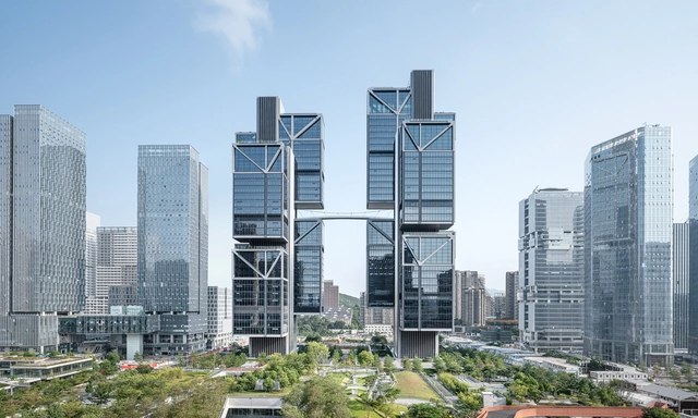 DJI Sky City / Foster + Partners - Exterior Photography, Skyscrapers, Facade, Cityscape