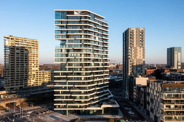 HAUT 阿姆斯特丹住宅楼 / Team V Architecture - 建筑图, 公寓, 表皮, 城市