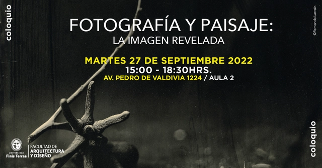 Coloquio "Fotografía y paisaje: la imagen revelada" - Imagen Principal
