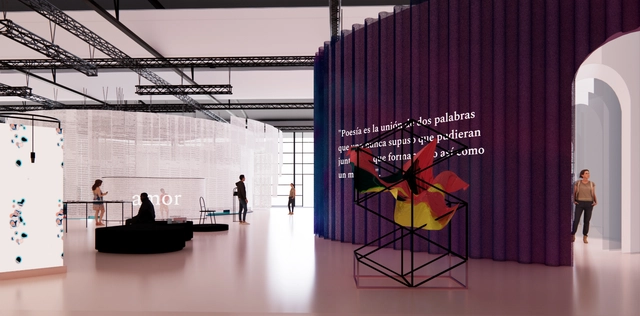 ENORME Studio diseña el pabellón español en la Feria Internacional del Libro de Fráncfort 2022 - Imagen Principal