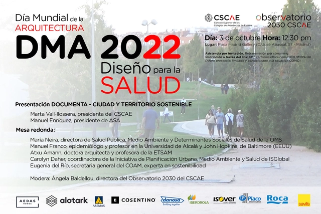 Acto conmemorativo del Día Mundial de la Arquitectura “Diseño para la salud” - Imagen Principal