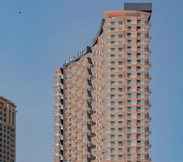 空气动力学立面，Binghatti Avenue 住宅 / Binghatti - 建筑图, 居住建筑, 表皮, 城市