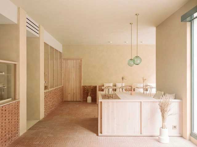Pugets Artisanal Bakery / Bancaù Architectes - Interior Photography, Restaurants & Bars, Table