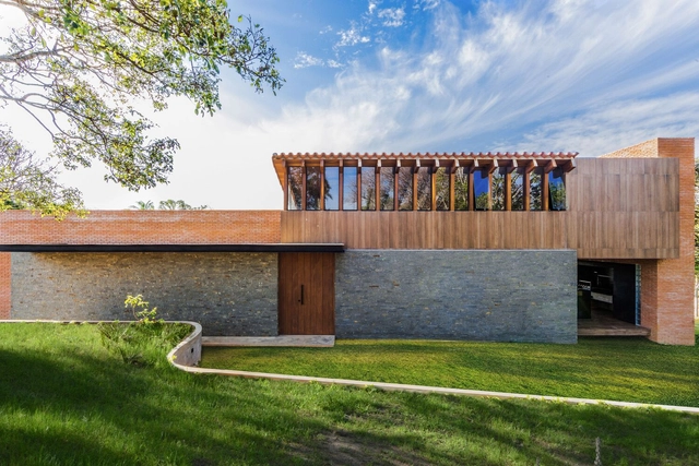Casa de campo Quinta Quebracho / BAC Arquitectura - Fotografía exterior, Casas, Jardín, Fachada