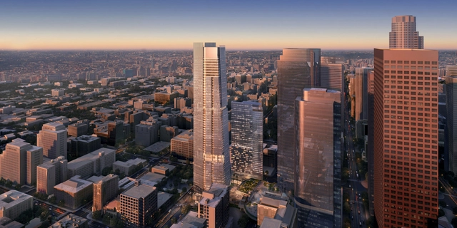 Handel Architects Designs Third Tallest Tower in Historical Downtown Los Angeles - Featured Image