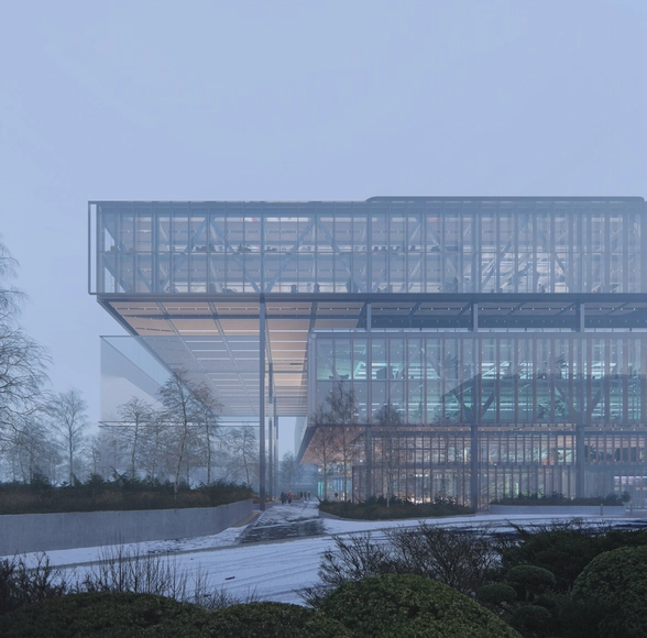 Rogers Stirk Harbour + Partners Wins Competition to Design a New Net Zero Carbon Business Center in Lithuania - Featured Image