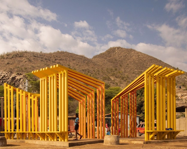 Parque Coral de Volcadero, Proyecto Volcadero / University of Tennessee + Universidad Oriente + Arizona State University - Fotografía exterior, Parque, Fachada, Pilares, Arco