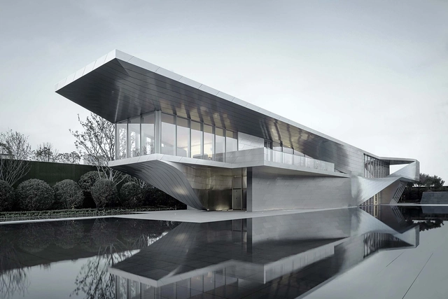 Centro Cultural de Nanjing / Studio Link-Arc - Fotografia de Exterior, Centro De Artes Visuais, Fachada