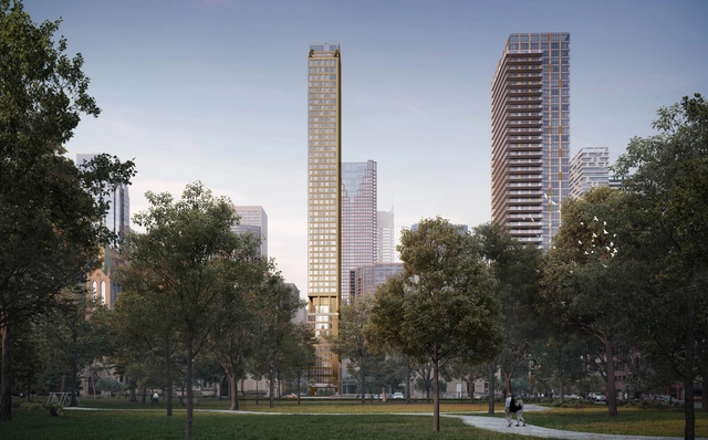 BDP Quadrangle Reveals Design for Super-Thin Skyscraper in Toronto - Featured Image