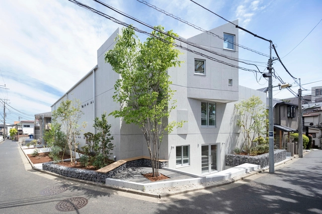Ideareve Ikegami Music Hall and Housing / Ryuichi Sasaki + Sasaki Architecture - Exterior Photography, Housing, Facade
