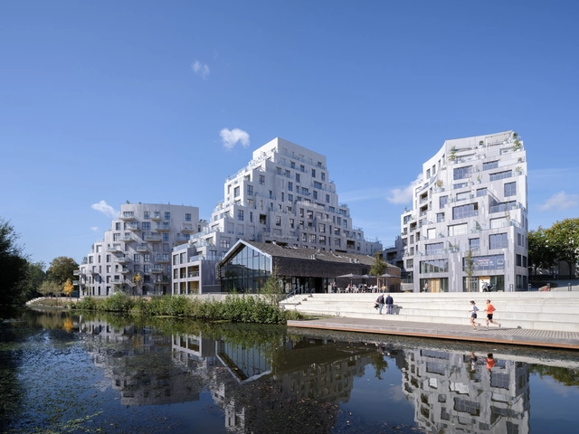 Complejo de apartamentos Ascension Paysagère / MVRDV - Fotografía exterior, Apartamentos, Jardín, Fachada, Urbano