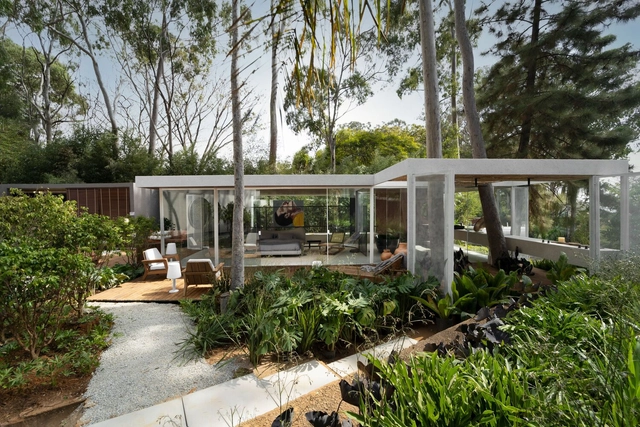 保护自然遗产，库拉尔-帕拉菲塔 / Studio 126 Arquitetura - 建筑图, 住宅室内设计, 花园, 表皮