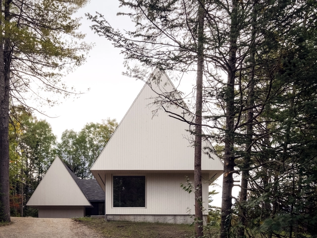 Casa Nid d'aigle / mainstudio architecture - Fotografia de Exterior, Casas, Fachada, Floresta
