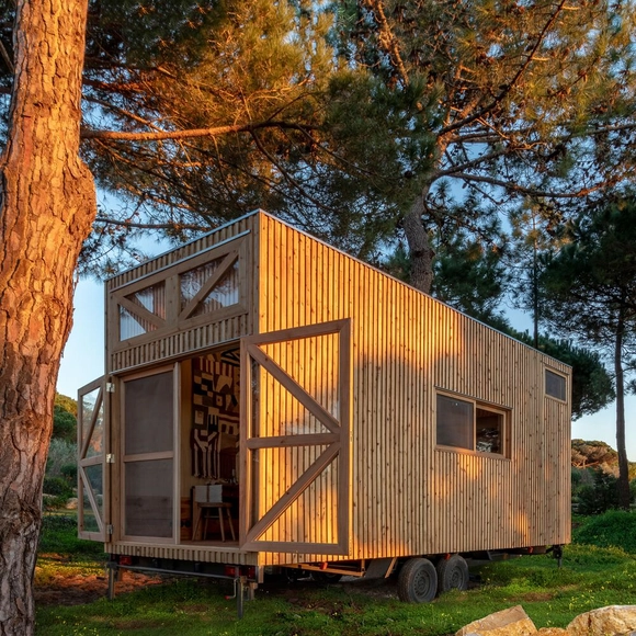 Casa Adraga / Madeiguincho - Fotografia de Exterior, Casas, Porta, Fachada, Floresta