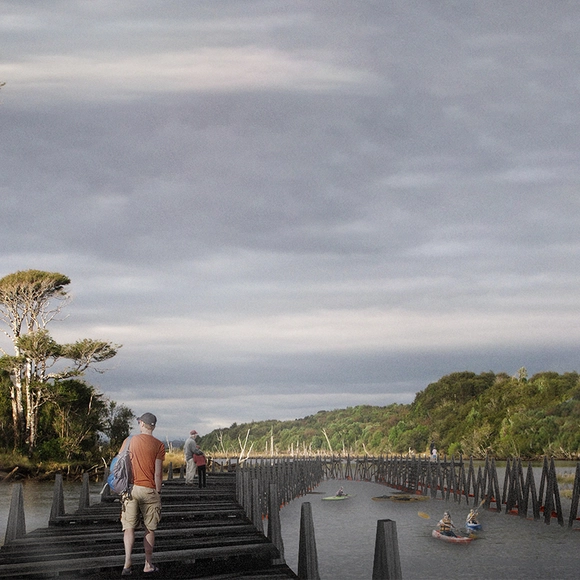 Imaginarios Archipelágicos: Estudiantes de arquitectura diseñando para Chiloé - Imagen Principal