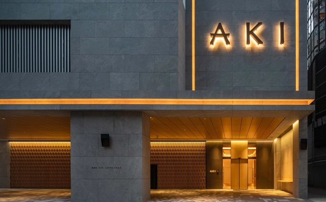 香港明怡美憬阁精选酒店 / Aedas - 室内图, 酒店, 表皮, 门, 柱
