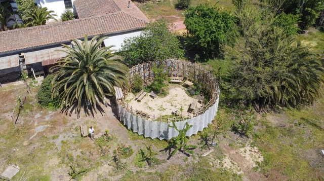 Pabellón el otro cielo / Diego Villarroel - Fotografía exterior, Pabellón, Jardín