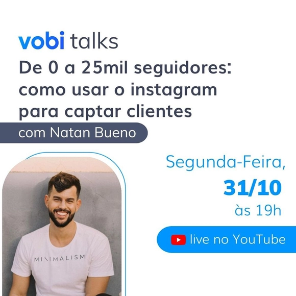 Vobi Talks: como usar o Instagram para captar clientes - Imagem de Destaque