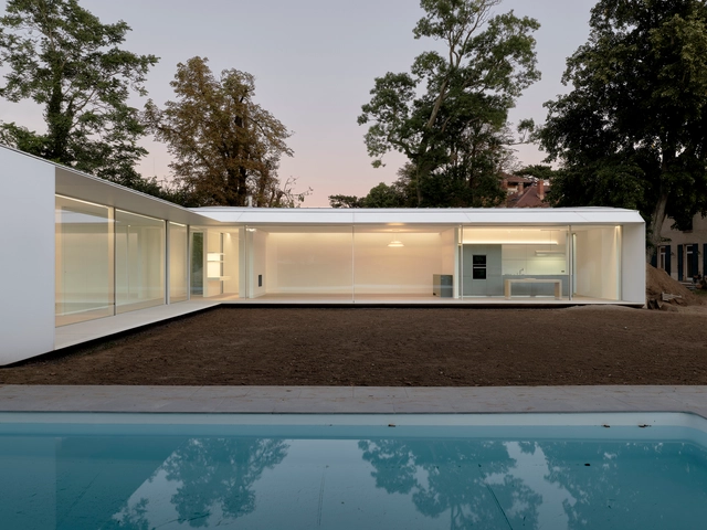 Villa Béa / Veronique Descharrieres + Lionel Leotardi Architecture - Exterior Photography, Houses, Courtyard, Facade, Lighting