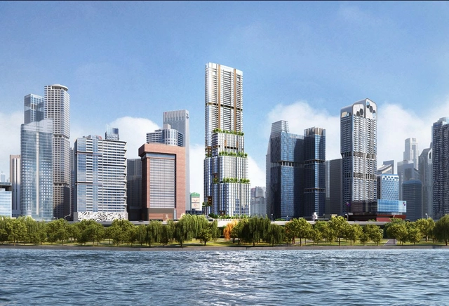 Skidmore, Owings & Merrill divulga projeto para edifício mais alto de Singapura - Imagem de Destaque