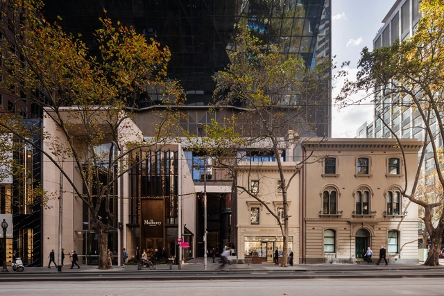 柯林斯 80 号商业建筑 / Woods Bagot - 建筑图, 办公设施, 表皮, 拱