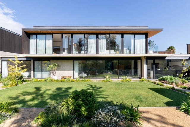 Condominio CCDA - Casa SC / Benjamin Ortiz Arquitecto - Fotografía exterior, Casas, Jardín, Fachada, Puerta