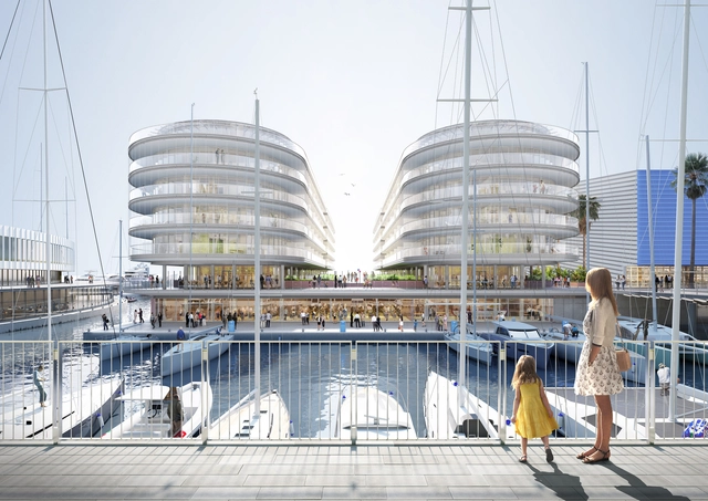 Projeto de regeneração urbana de Renzo Piano transforma a orla marítima de Gênova - Imagem de Destaque