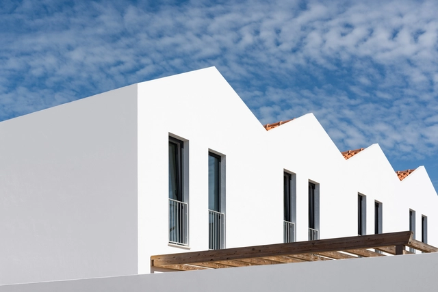 Mil Fontes Row Houses / Arkstudio - Fotografia de Exterior, Em Detalhe, Fachada