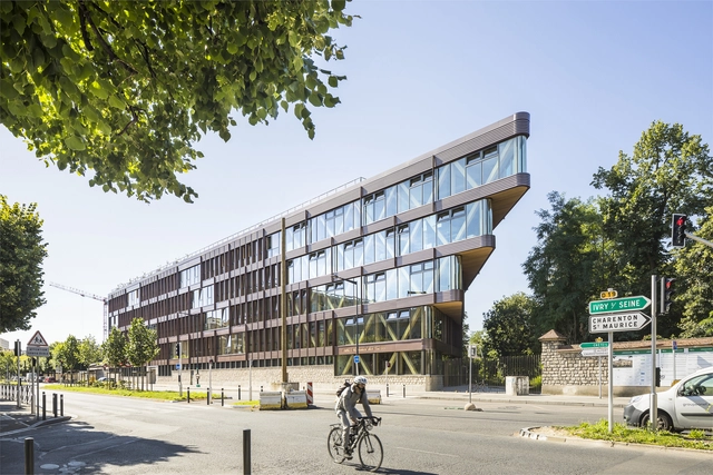 Office National des Forêts Headquarters  / Vincent Lavergne Architecture Urbanisme + Atelier WOA - Exterior Photography, Office Buildings, Facade
