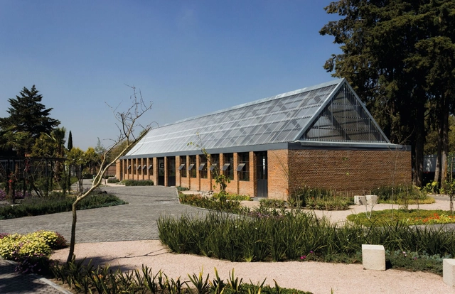 Mariposario en Papalotla / Taller Capital - Fotografía exterior, Centro Comunitario, Jardín, Fachada, Puerta