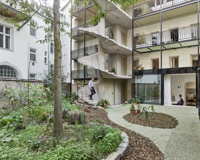 林茨的城镇之家 / mia2/Architektur - 建筑图, 公寓, 花园, 表皮