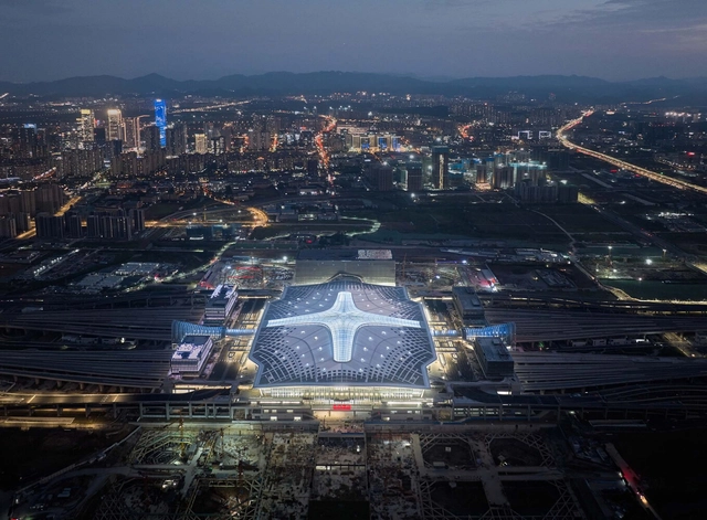 杭州西站 / 筑境设计 - 建筑图, 火车站, 城市