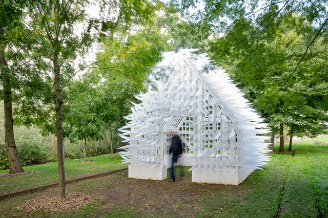 Shiver House V2 Pavilion / NEON - Exterior Photography, Cabins & Lodges, Garden, Arch, Forest