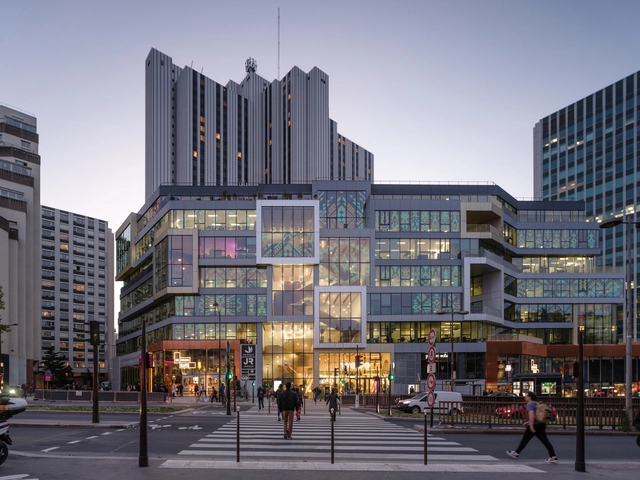 盖特蒙帕纳斯 Gaîté Montparnasse  / MVRDV - 建筑图, 零售建筑, 表皮, 城市