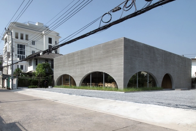 Khao Niao 餐厅 + Onda 咖啡厅 / ASWA - 建筑图, 细部, 表皮, 拱, 拱廊