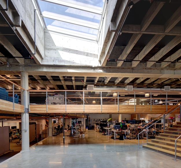 True Headquarters / LOC Architects - Interior Photography, Commercial Architecture, Beam, Facade