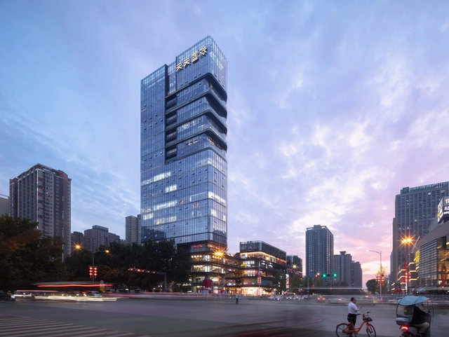 西安未央国际 / DU建筑 - 建筑图, 办公设施, 表皮, 城市