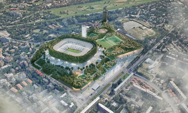 Stefano Boeri Architetti Reveals Design for the International Forest Stadium in Milan, Italy - Featured Image
