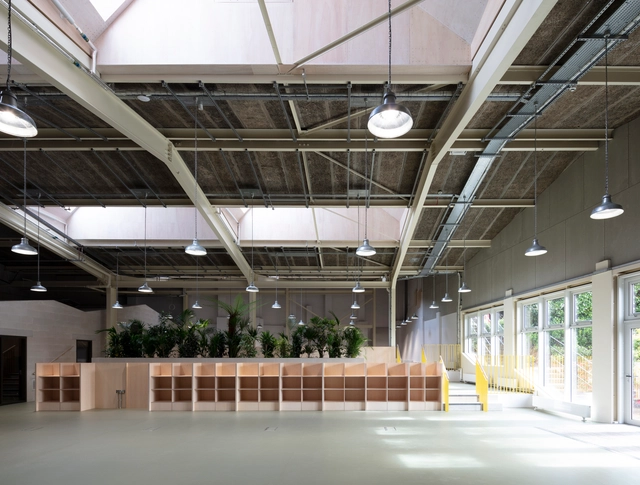 The Poppy Factory / Henley Halebrown - Interior Photography, Office Buildings, Beam, Facade