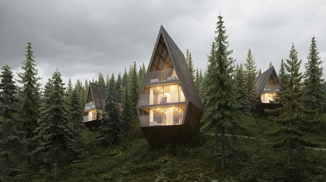 Italian Studio Peter Pichler Designs Eco-Resort in the Alps, Europe - Featured Image