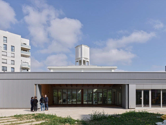 Brasserie St Hélier Cultural Center / Guinée et Potin - Exterior Photography, Cultural Center, Facade