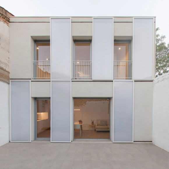 Casa Velo / DANA Arquitectos - Fotografía exterior, Casas, Fachada, Puerta
