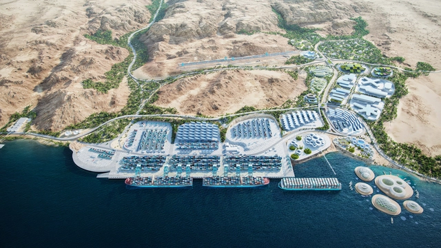 BIG Unveils Master Plan for the Green Transformation of Aqaba Container Terminal in Jordan - Featured Image