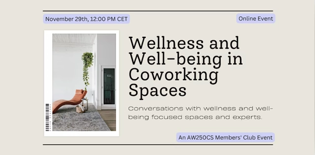 Wellness and Well-being in Coworking Spaces - Featured Image