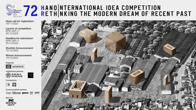 UNESCO - Hanoi Ad hoc - 72H International Idea Competition (Re)Thinking the modern dream of recent past - Featured Image