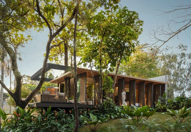 Sui House / Nídia Duarte Arquitetura - Exterior Photography, Houses, Garden, Facade, Forest