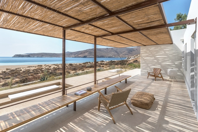 Alfa Vagia Beach Houses / Zapantiotis Fotis Associated Architects - Interior Photography, Housing, Chair