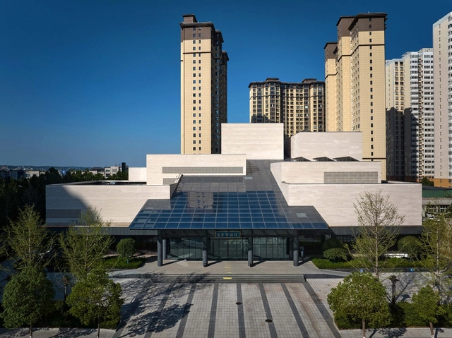 嵩县三馆合一建设项目 / 王晖建筑工作室 - 建筑图, 展陈建筑, 表皮, 城市