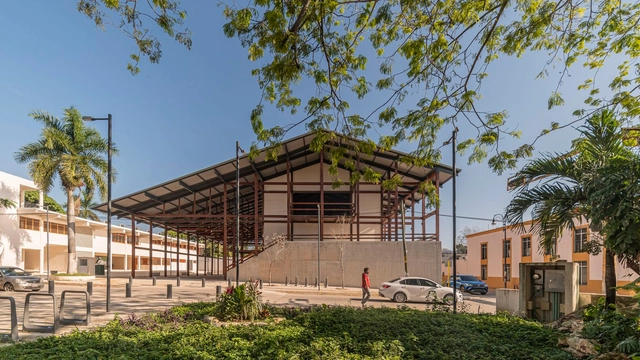 Nuevo Teatro Carrillo Puerto / ASPJ - Fotografía exterior, Artes Escénicas , Fachada