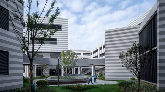 衢州新华第二学校 / 零壹城市建筑事务所 - 建筑图, 小学及初中, 表皮